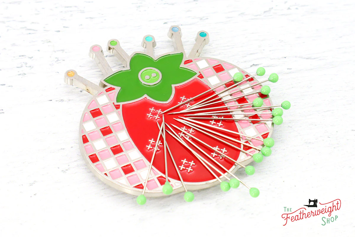 Needle Minder, Tomato Pin Cushion by Lori Holt - LARGE - Image 3