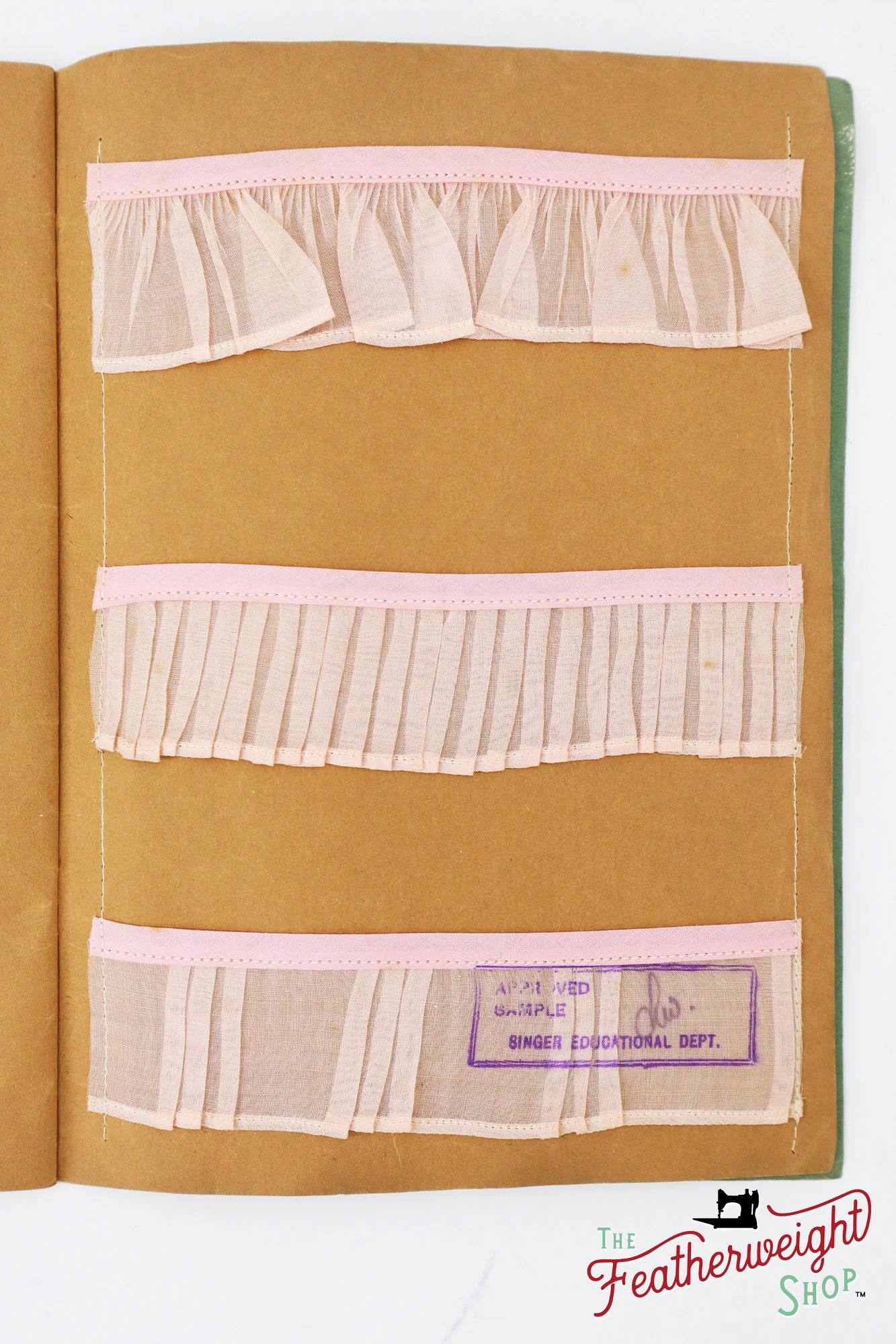 Needlework Samples Book, (Vintage Original) - RARE - Image 4