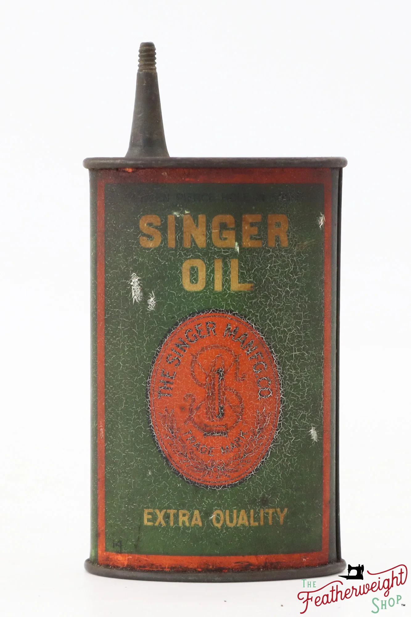 Oil Can, Extra Quality Large Logo - Singer (Vintage Original) - Image 2