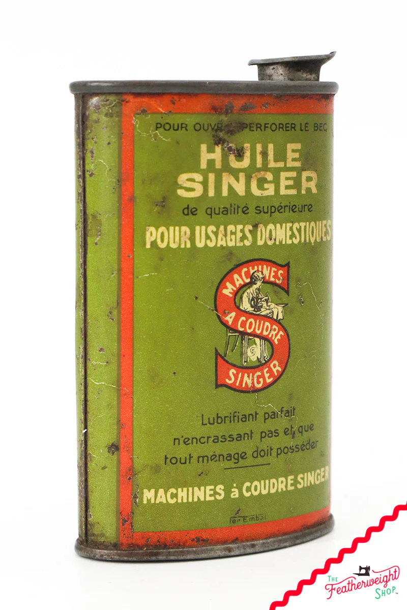 Oil Can - French, Singer (Vintage Original) - RARE - Image 2