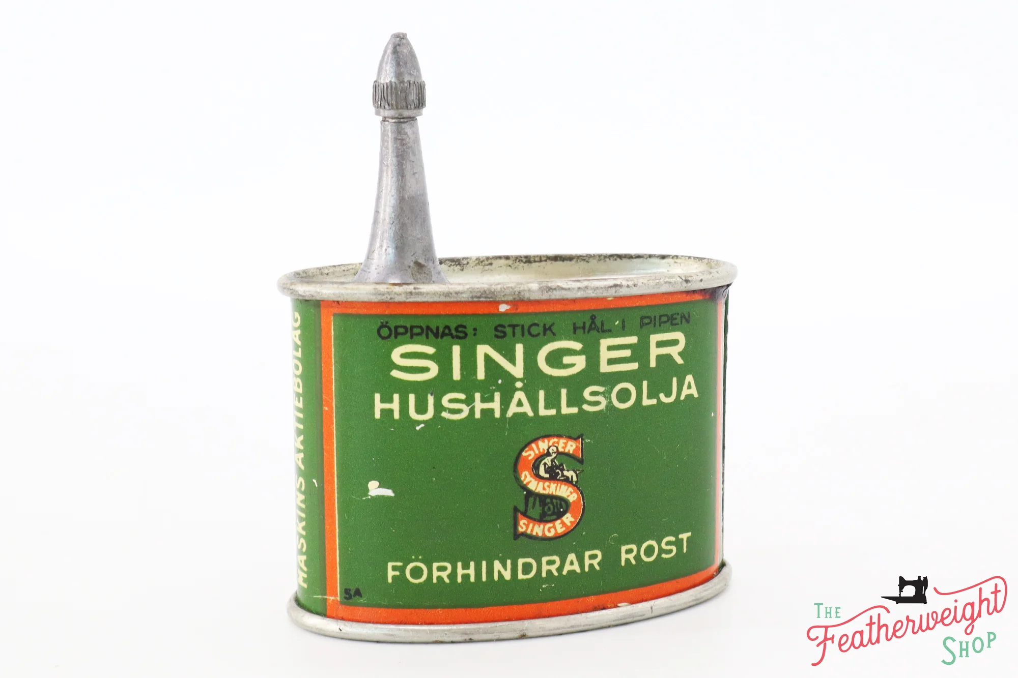 Oil Can - Swedish, Singer (Vintage Original) - RARE