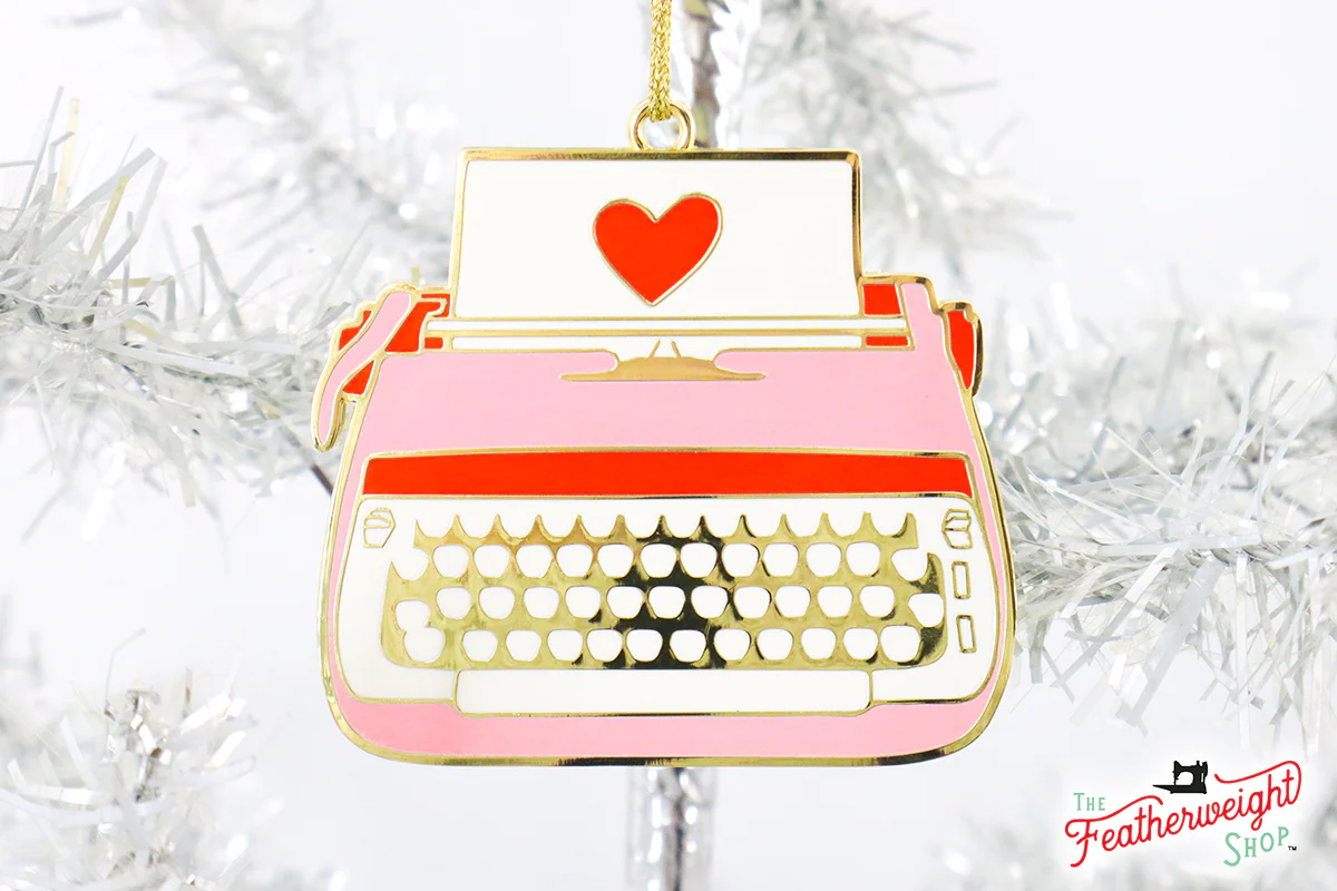Ornament - TYPEWRITER with Heart by Ruby Star Society - Image 2