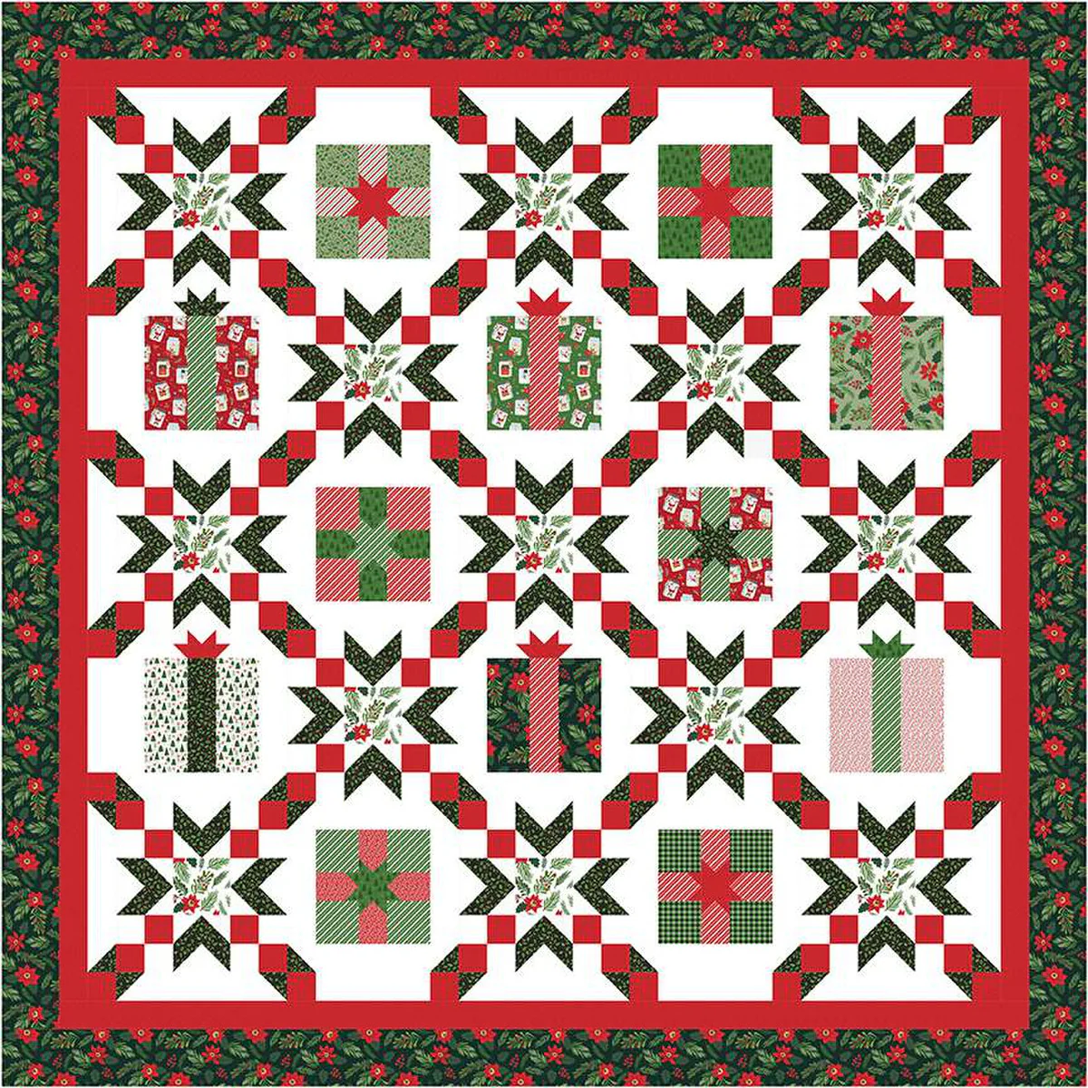 PATTERN, A Christmas Gift Quilt by Sew-N-Quilt - Image 3