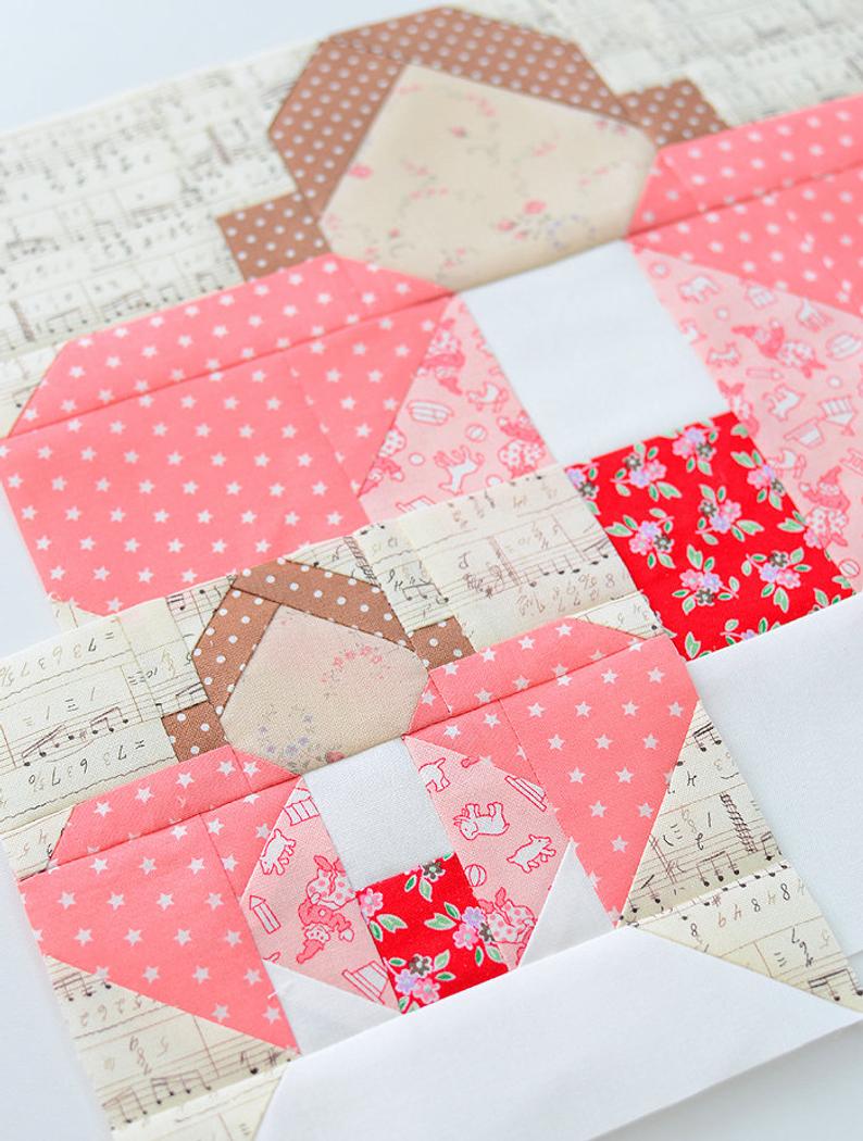 Pattern, Angel Quilt Block by Ellis & Higgs (digital download) - Image 2