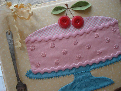 PATTERN, Eat Cake Quilt Block by Lori Holt - Image 2