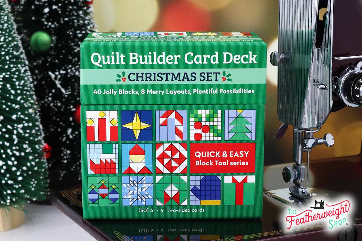PATTERN BLOCK SET, Quilt Builder Card Deck Christmas - Image 6