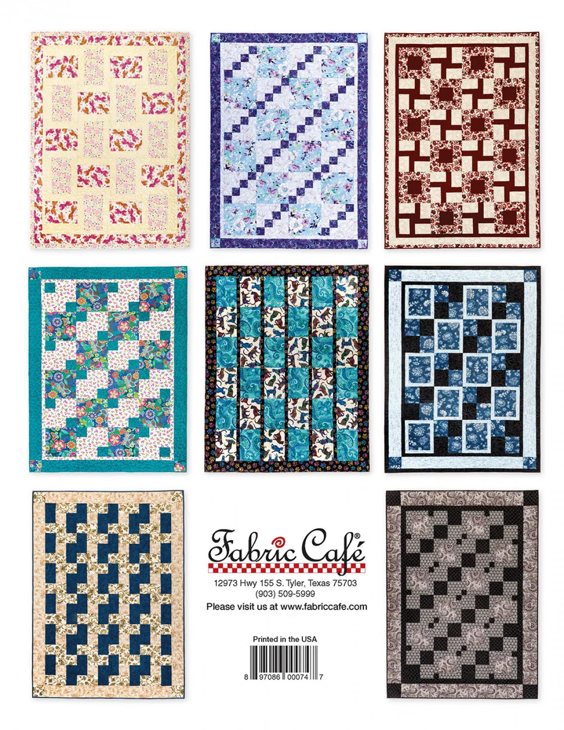 PATTERN BOOK, 3 Yard Quilts - FAST & FUN - Image 2