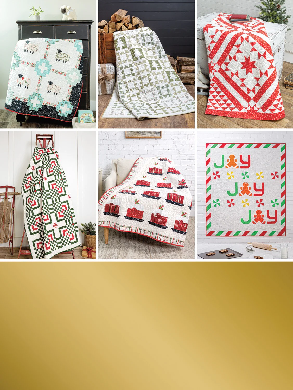 PATTERN BOOK, Christmas Quilting with Wendy Sheppard - Image 2