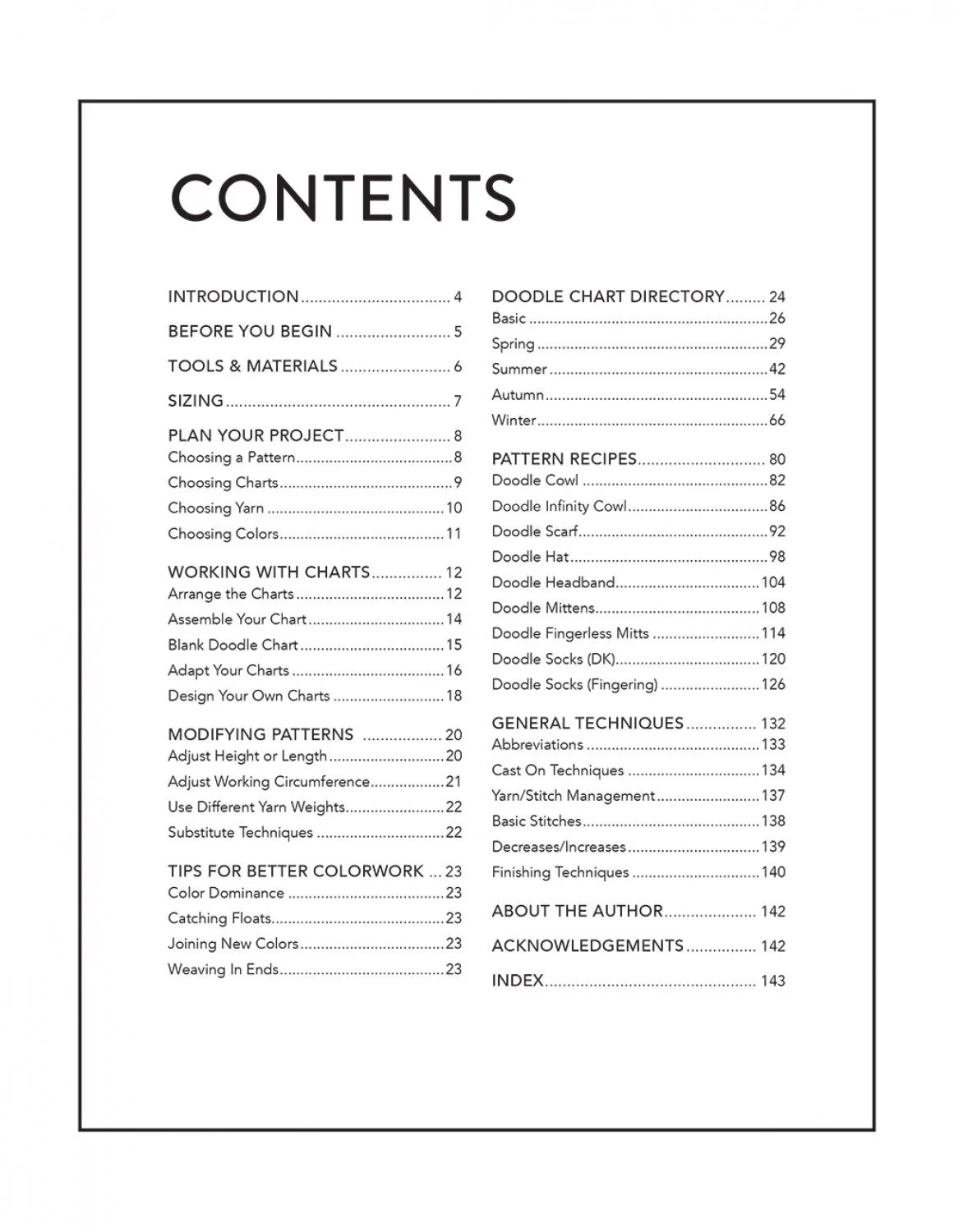 PATTERN BOOK, DOODLE KNIT DIRECTORY by Jamie Lomax - Image 3