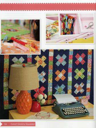 PATTERN BOOK, Great-Granny Squared Quilt by Lori Holt (ISE-337) - Image 7