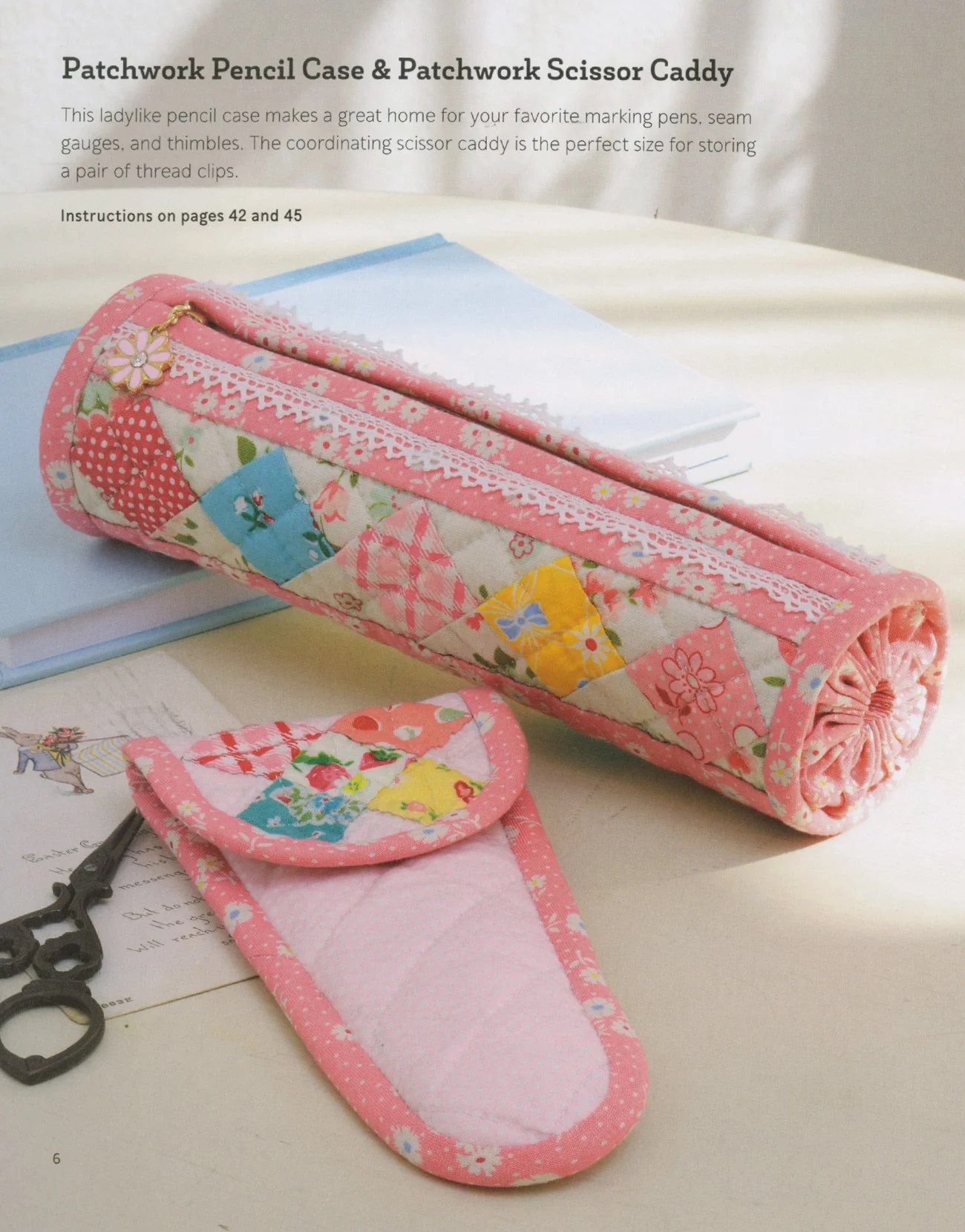 PATTERN BOOK, Happy Flower Quilts by Atsuko Matsuyama - Image 4