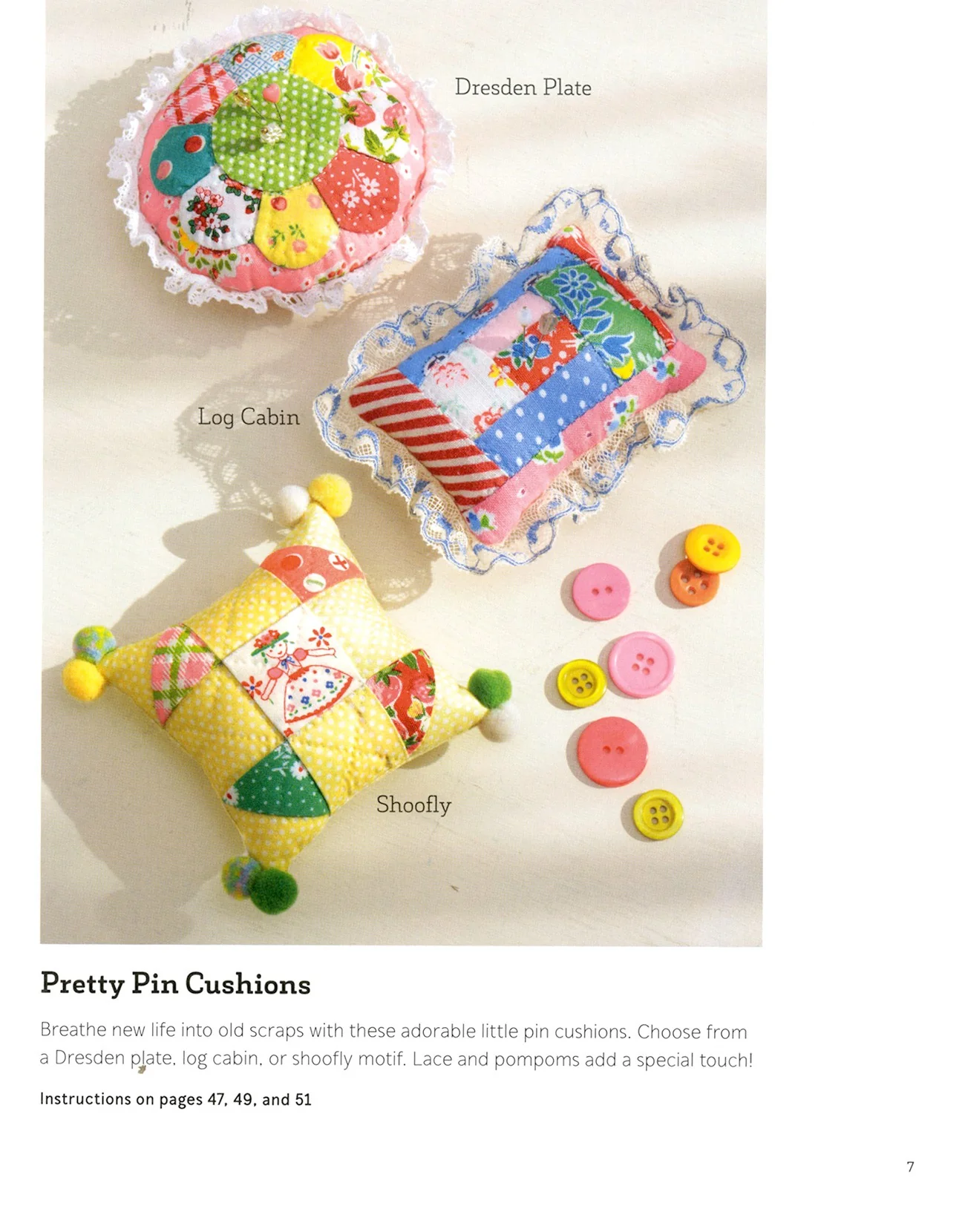 PATTERN BOOK, Happy Flower Quilts by Atsuko Matsuyama - Image 5