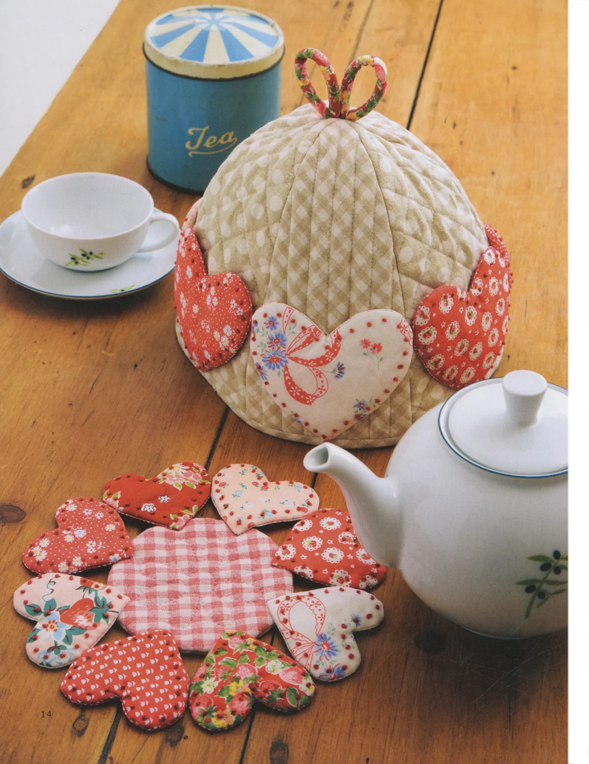 PATTERN BOOK, Happy Flower Quilts by Atsuko Matsuyama - Image 7