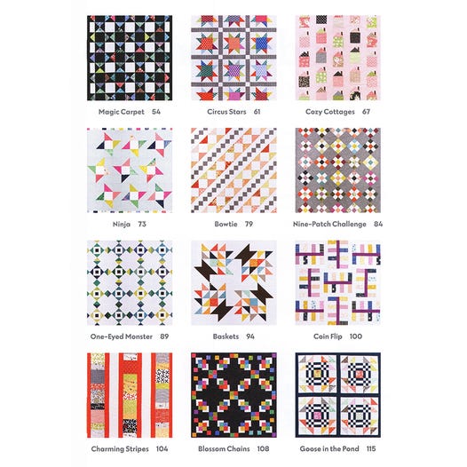 PATTERN BOOK, Just One Charm Pack Quilts by Cheryl Brickey - Image 2