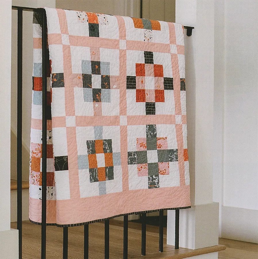 PATTERN BOOK, Just Two Charm Pack Quilts - Image 2
