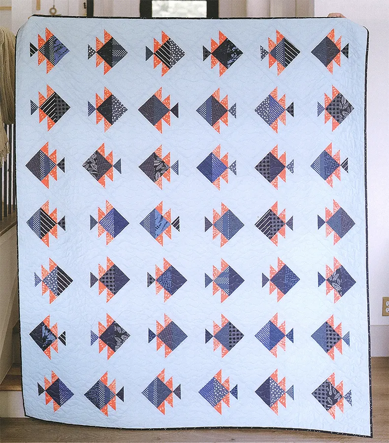 PATTERN BOOK, Just Two Charm Pack Quilts - Image 3