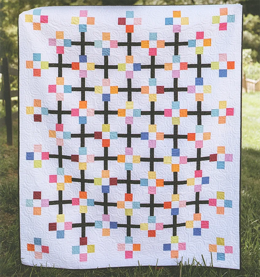 PATTERN BOOK, Just Two Charm Pack Quilts - Image 4