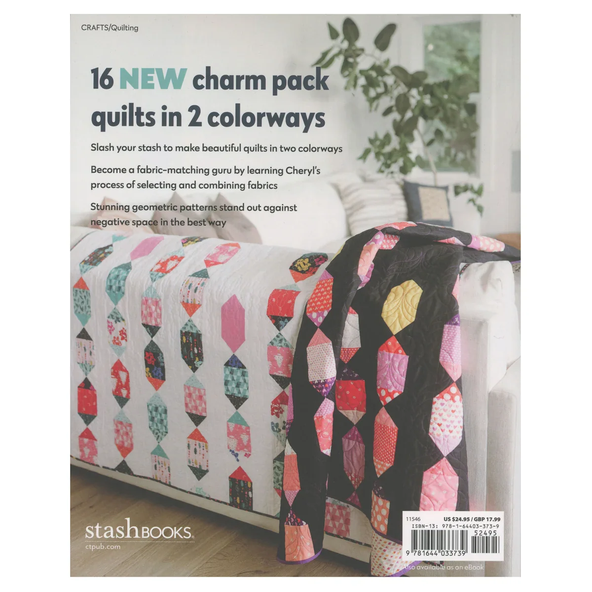 PATTERN BOOK, Just Two Charm Pack Quilts - Image 7