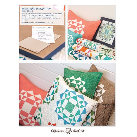 PATTERN BOOK, Kaleidoscope Quilt + Cross Stitch by Lori Holt - Image 10