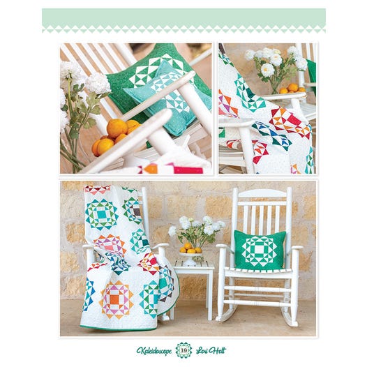 PATTERN BOOK, Kaleidoscope Quilt + Cross Stitch by Lori Holt - Image 5