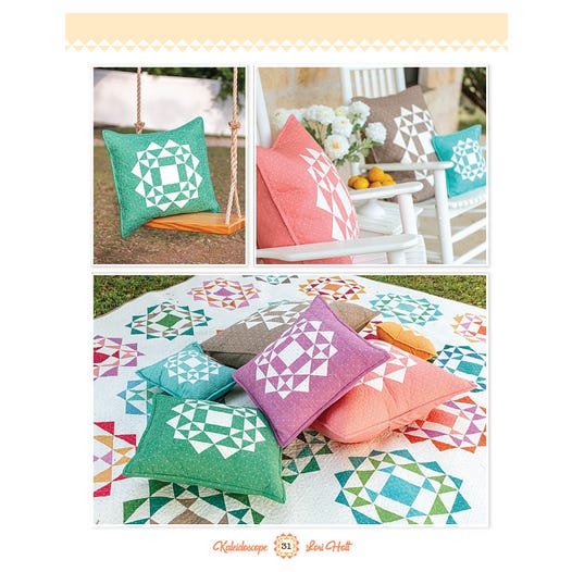 PATTERN BOOK, Kaleidoscope Quilt + Cross Stitch by Lori Holt - Image 7