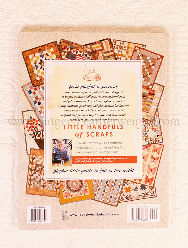 PATTERN BOOK - Little Handfuls of Scraps by Edyta Sitar for Laundry Basket Quilts - Image 2