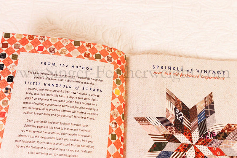 PATTERN BOOK - Little Handfuls of Scraps by Edyta Sitar for Laundry Basket Quilts - Image 3