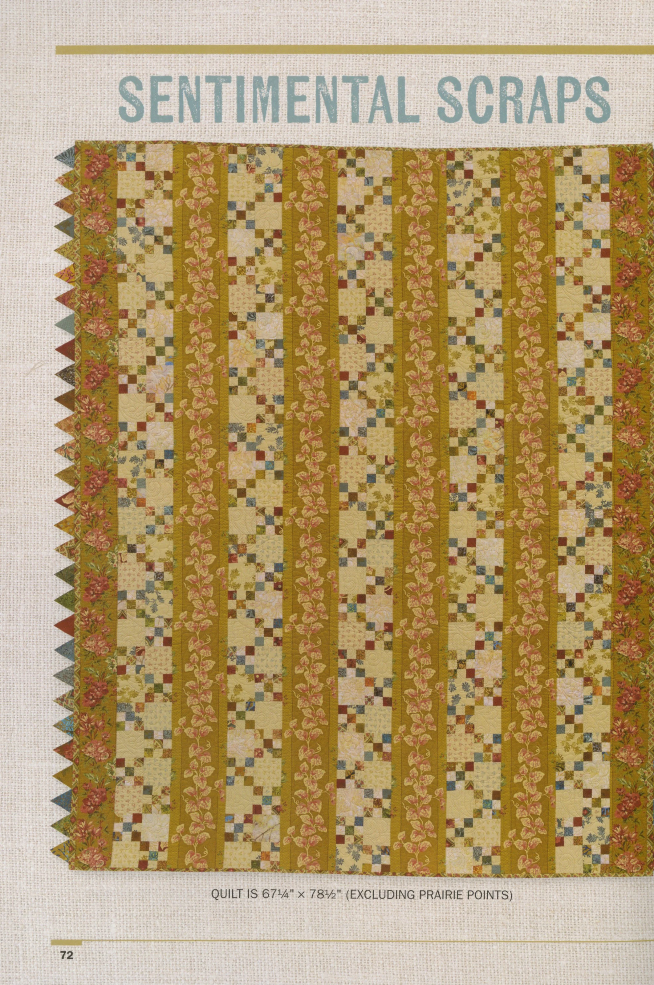 PATTERN BOOK , Patches of Scraps by Edyta Sitar of Laundry Basket Quilts - Image 7