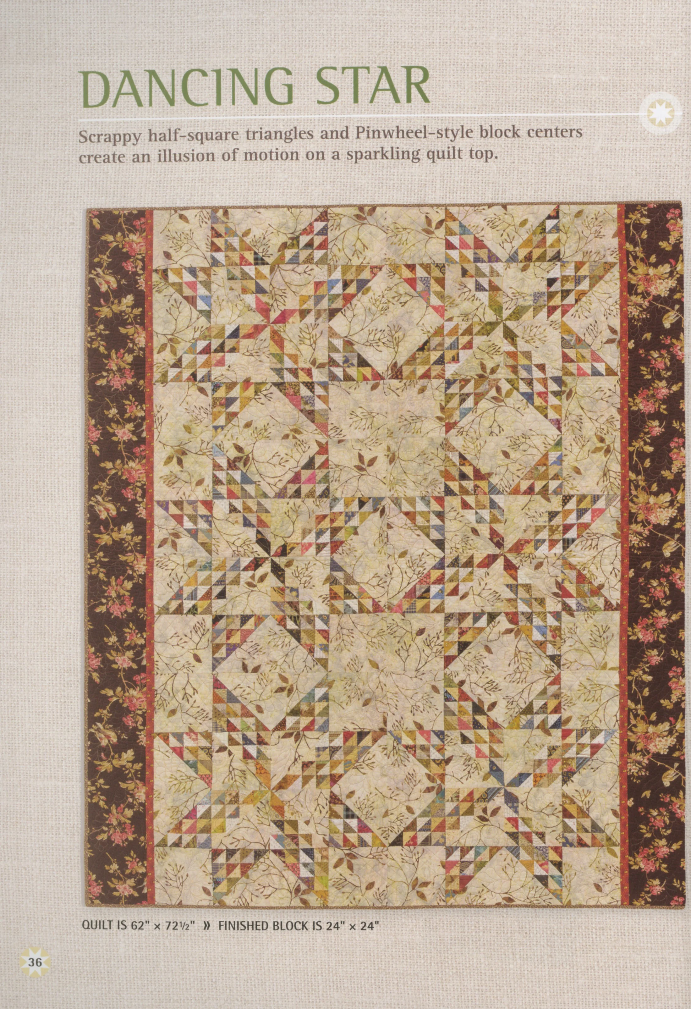PATTERN BOOK - Patches of Stars by Edyta Sitar for Laundry Basket Quilts - Image 5