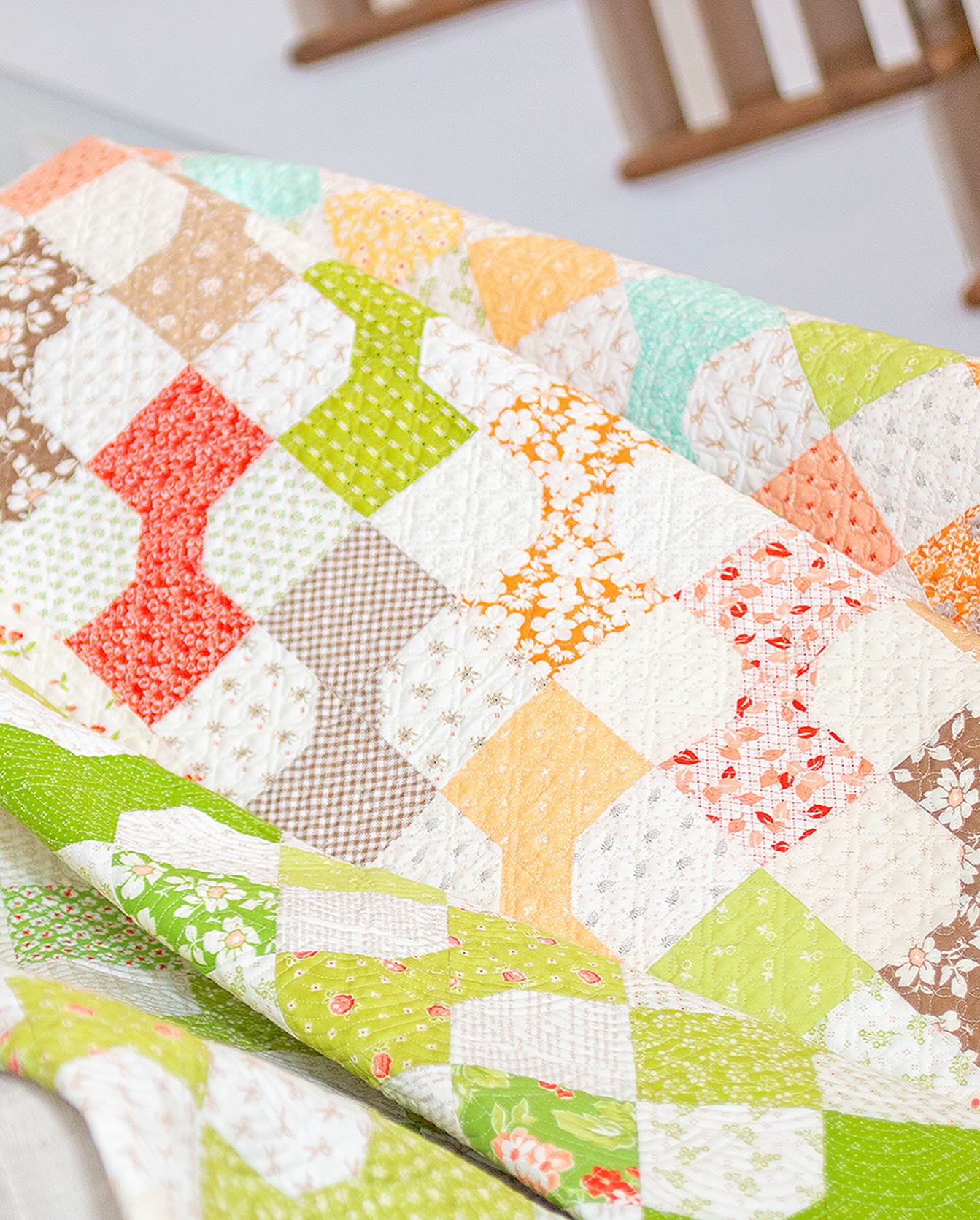 PATTERN BOOK, Strawberry Garden Sampler Quilt by Joanna Figueroa of Fig Tree & Co. - Image 10