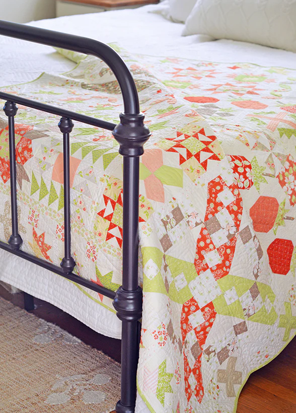 PATTERN BOOK, Strawberry Garden Sampler Quilt by Joanna Figueroa of Fig Tree & Co. - Image 15