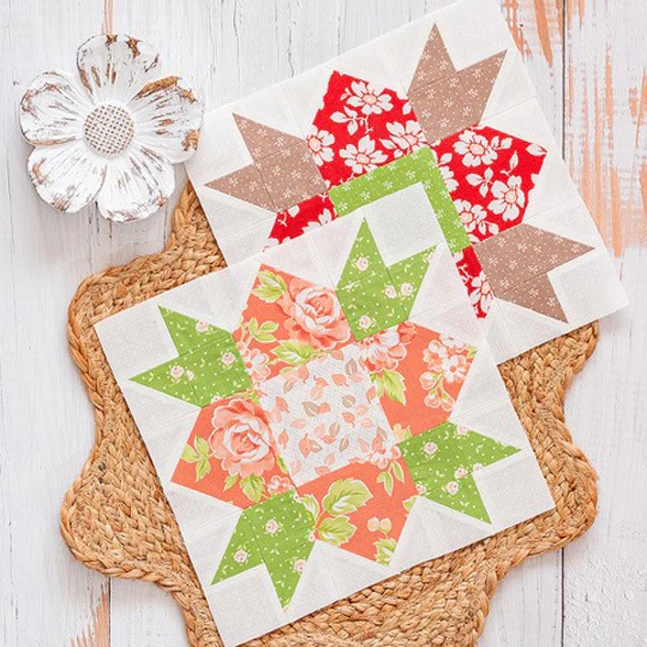 PATTERN BOOK, Strawberry Garden Sampler Quilt by Joanna Figueroa of Fig Tree & Co. - Image 4