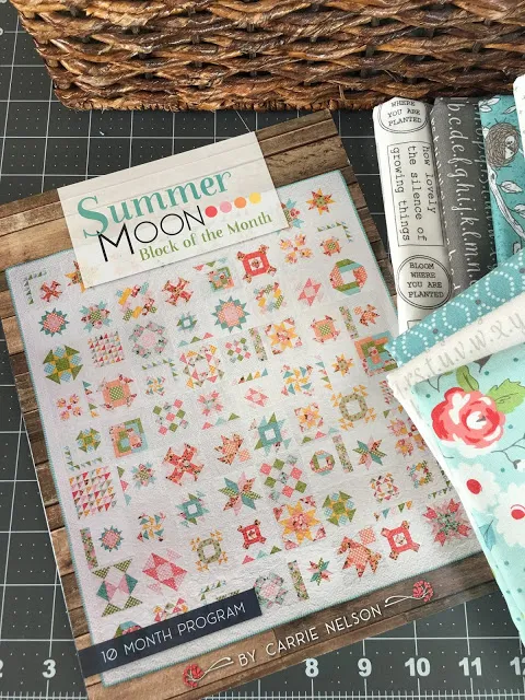 PATTERN BOOK, Summer Moon Sampler Quilt by Carrie Nelson - Image 2