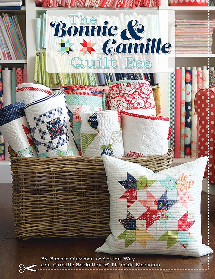PATTERN BOOK, The Bonnie & Camille Quilt Bee & Cross Stitch - Image 2