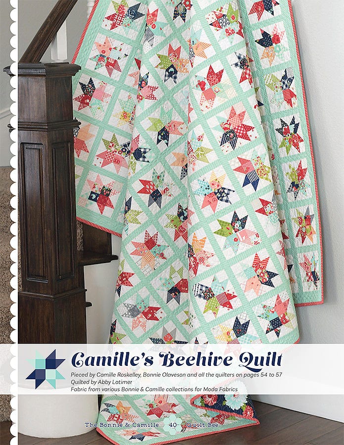 PATTERN BOOK, The Bonnie & Camille Quilt Bee & Cross Stitch - Image 3