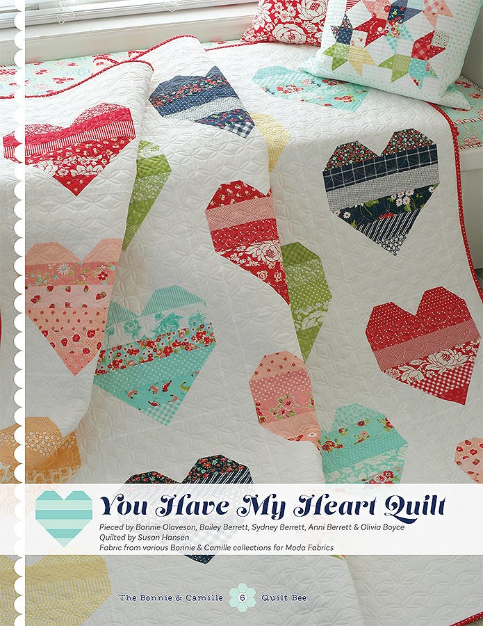 PATTERN BOOK, The Bonnie & Camille Quilt Bee & Cross Stitch - Image 4
