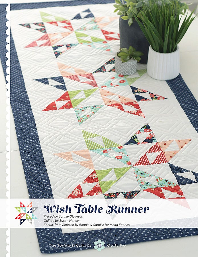 PATTERN BOOK, The Bonnie & Camille Quilt Bee & Cross Stitch - Image 5