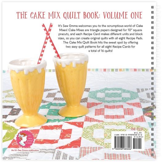 PATTERN BOOK , The Cake Mix Quilt Book - Volume 1 - Image 2
