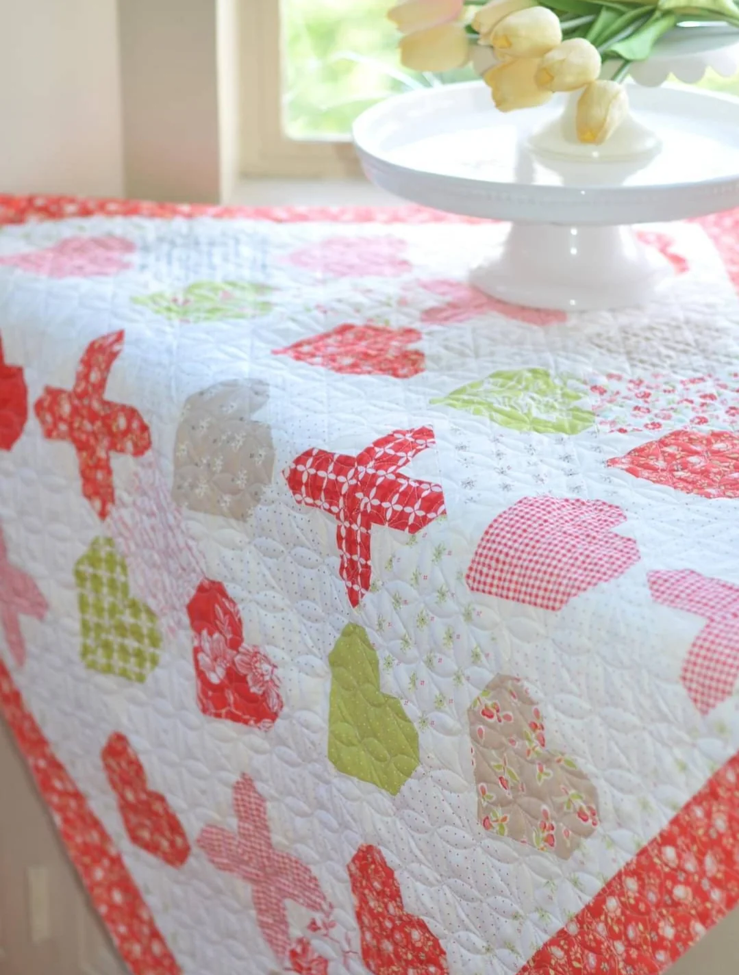 PATTERN, Charm Pack Hearts by Fig Tree & Co. - Image 4