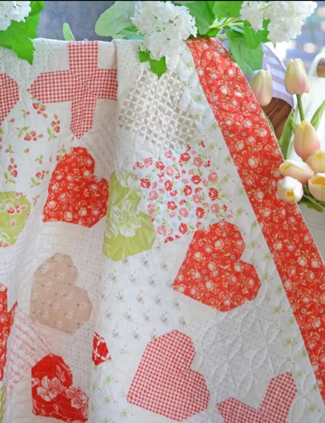 PATTERN, Charm Pack Hearts by Fig Tree & Co. - Image 6