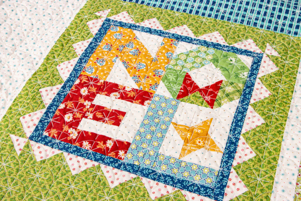 PATTERN, Christmas Trees Stocking Quilt Seeds ~ No. 1 Block by Lori Holt - Image 3