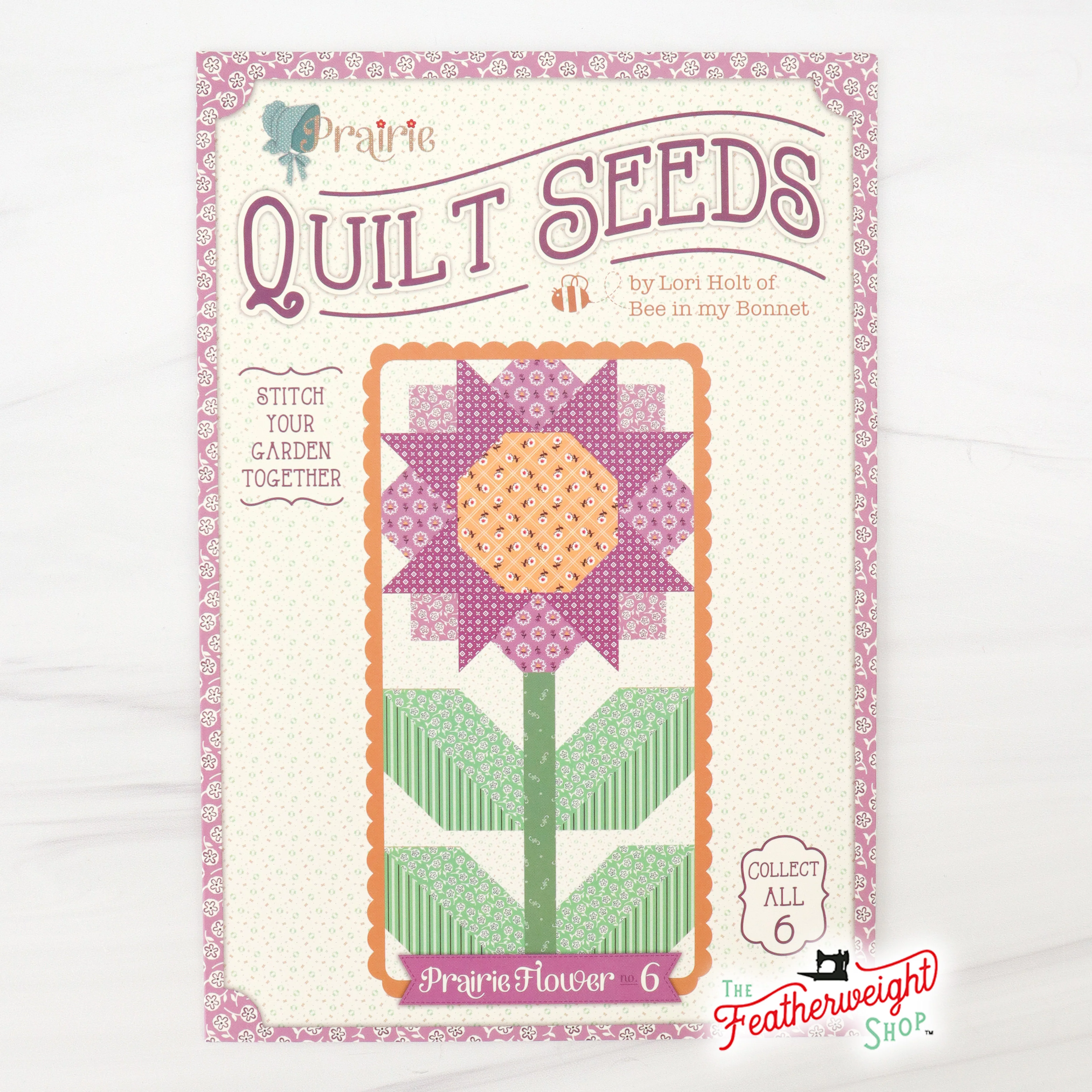 PATTERN, Flower 6 (Prairie Quilt Seeds) Pattern by Lori Holt