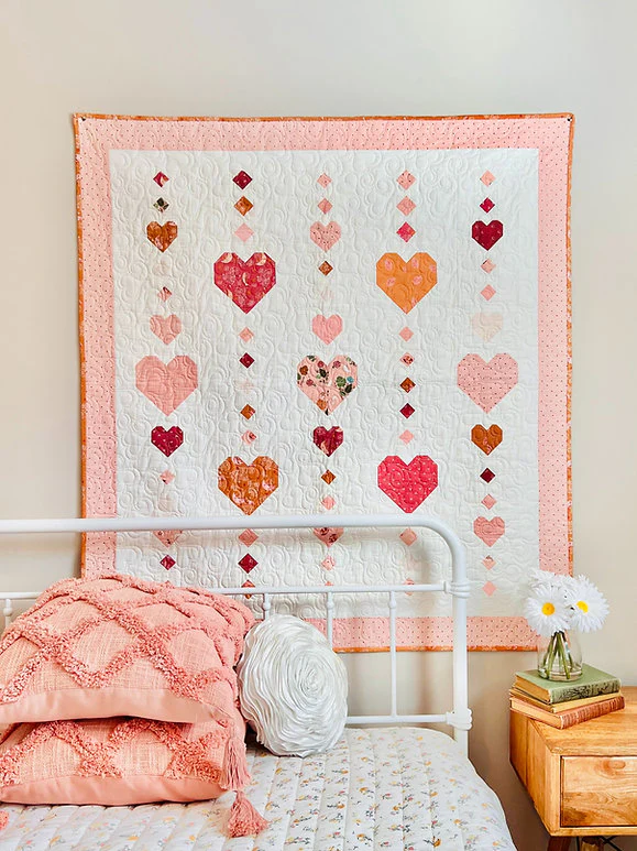 PATTERN, Heart on a String Quilt By My Sew Quilty Life - Image 2