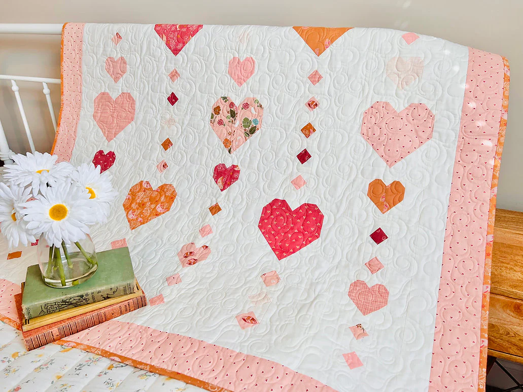 PATTERN, Heart on a String Quilt By My Sew Quilty Life - Image 4