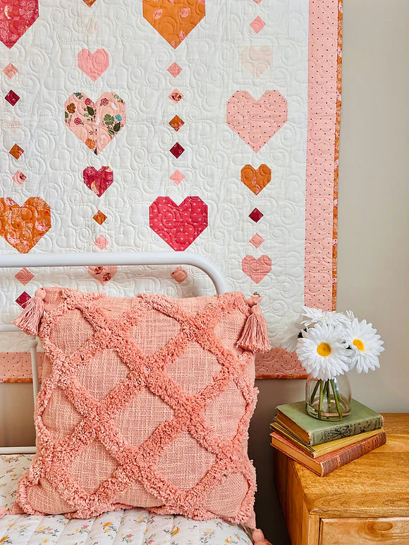 PATTERN, Heart on a String Quilt By My Sew Quilty Life - Image 5