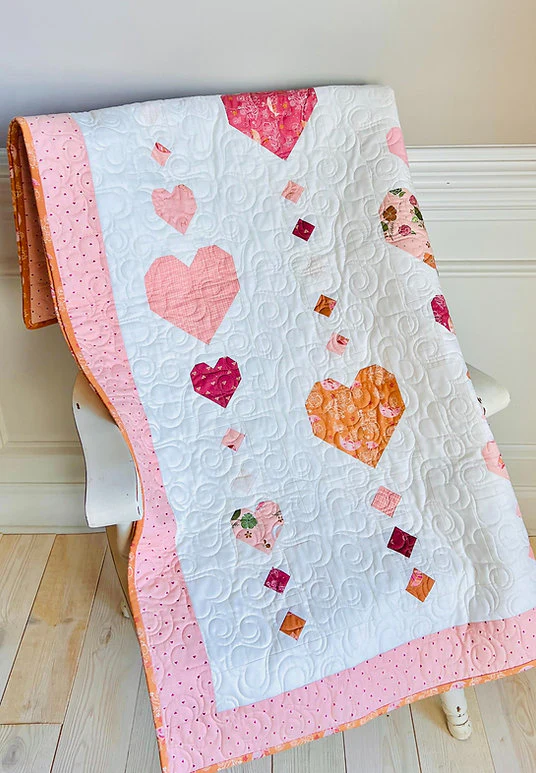 PATTERN, Heart on a String Quilt By My Sew Quilty Life - Image 7