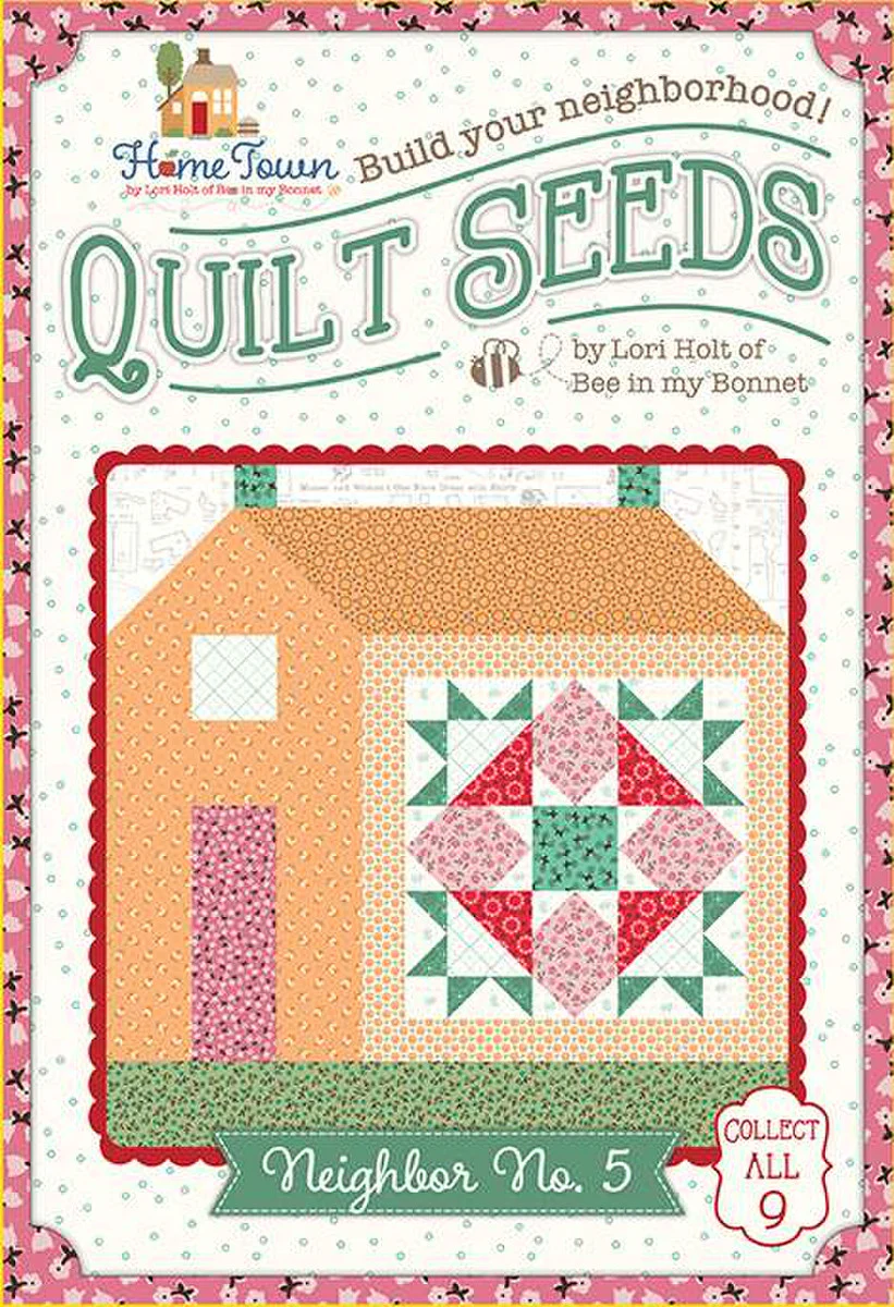 PATTERN, Home Town Neighbor #5 (Calico Quilt Seeds) Block Pattern by Lori Holt - Image 3
