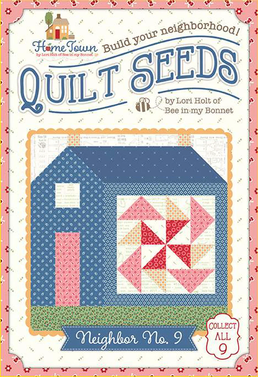 PATTERN, Home Town Neighbor #9 (Calico Quilt Seeds) Block Pattern by Lori Holt - Image 3