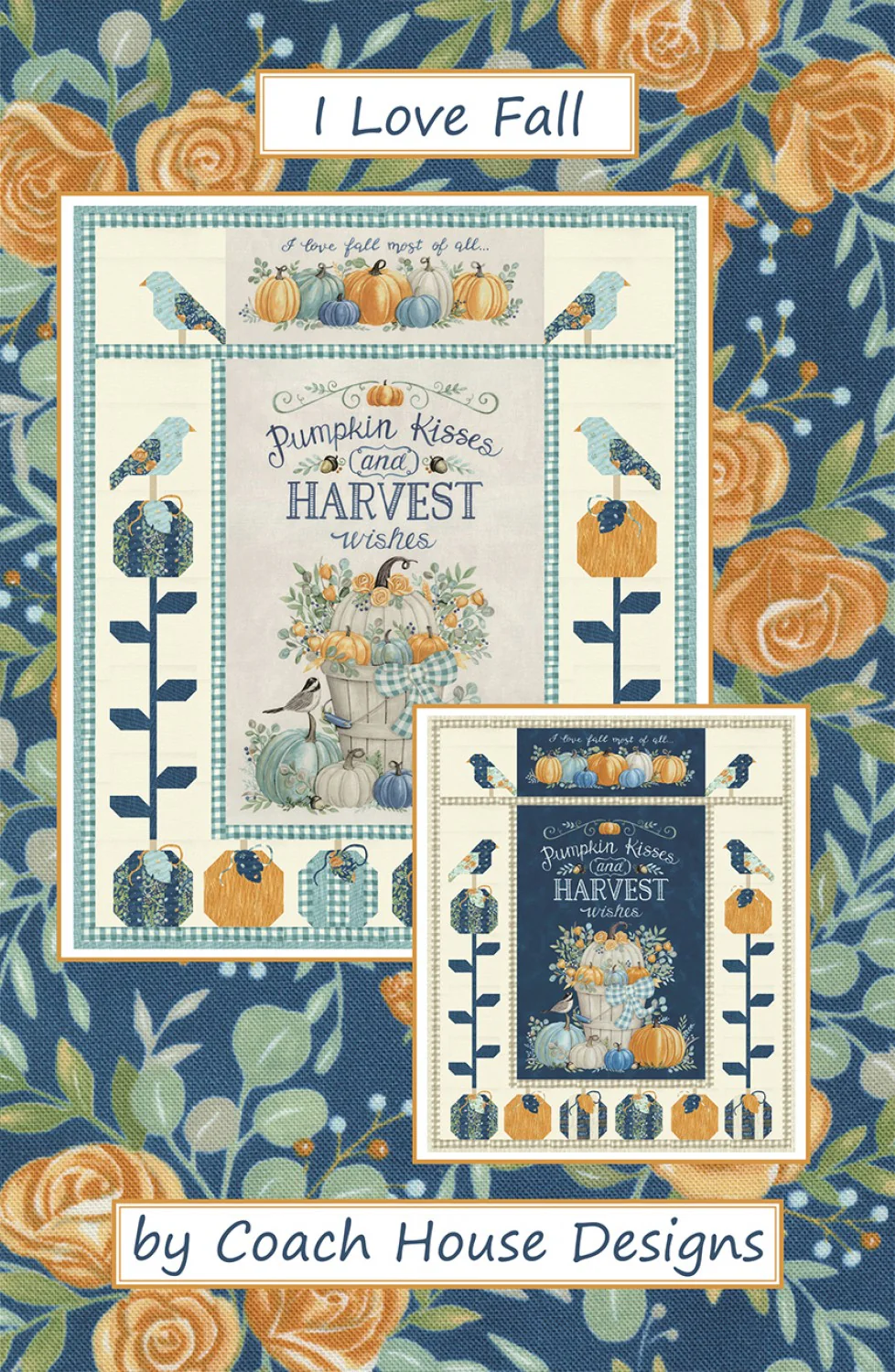 PATTERN, I Love Fall by Coach House Designs