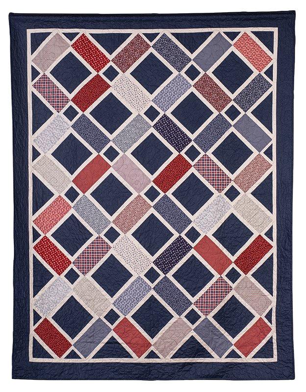 PATTERN - LOOKING GLASS by Myrna Barnes Busy Hands Quilts - Image 3